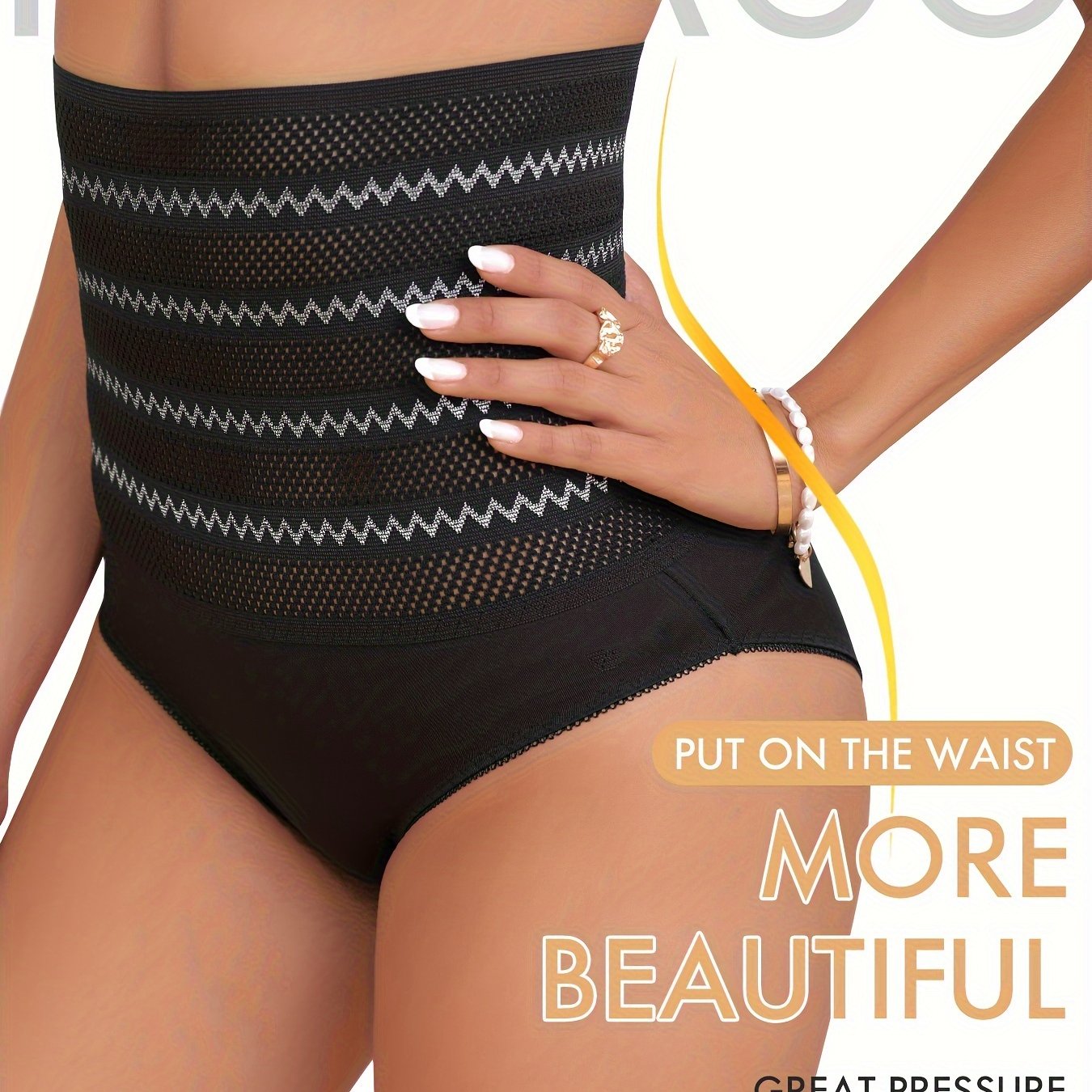 High-Waisted Shaping Panties for Women, Designed to Control The Abdomen And Lift The Hips.