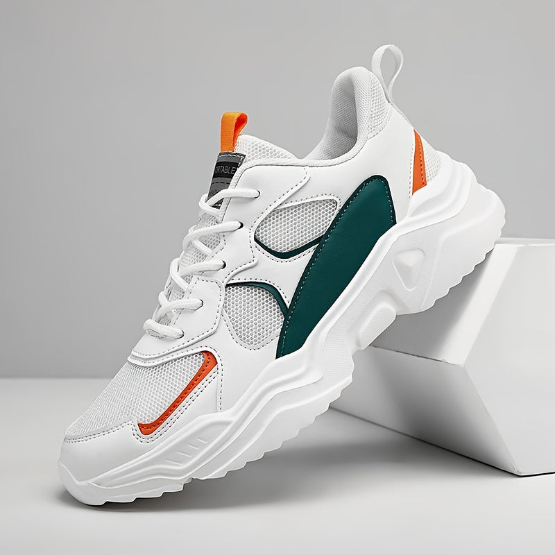 Men's Lightweight Breathable Lace Up Casual Sport Shoes Sneakers