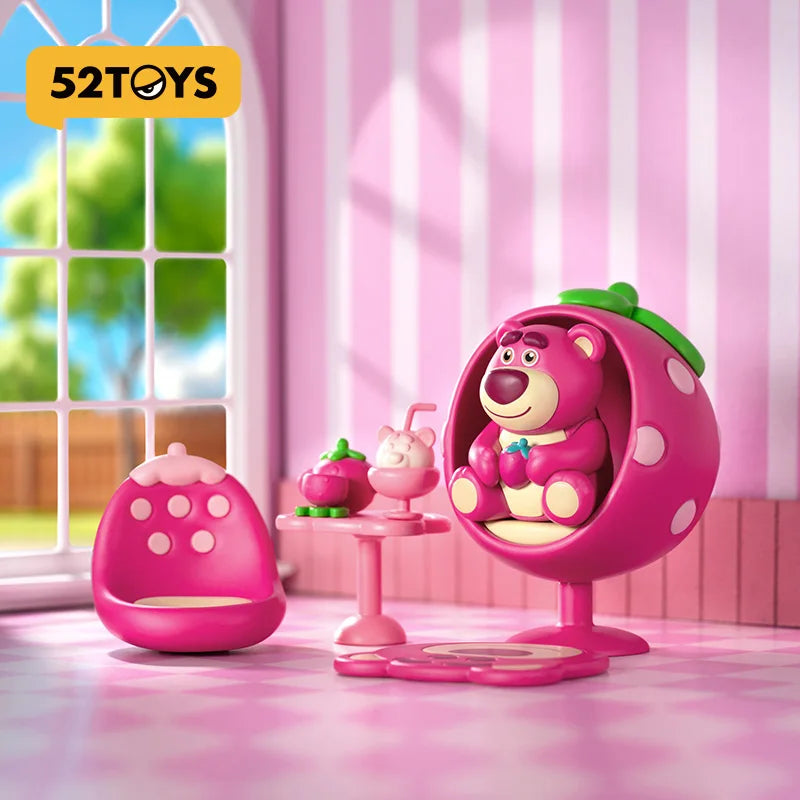 52toys Toy Story Lotso's Room Blind Box Hand-Made Ornaments Collectible Art Toys Decorative Gifts Trendy Room Decor