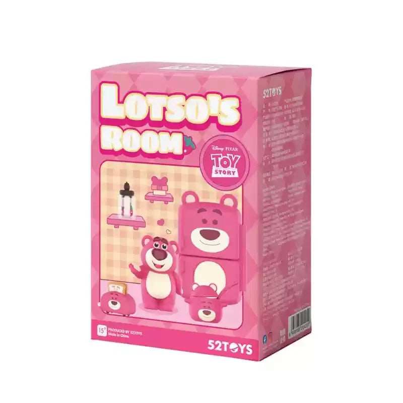 52toys Toy Story Lotso's Room Blind Box Hand-Made Ornaments Collectible Art Toys Decorative Gifts Trendy Room Decor