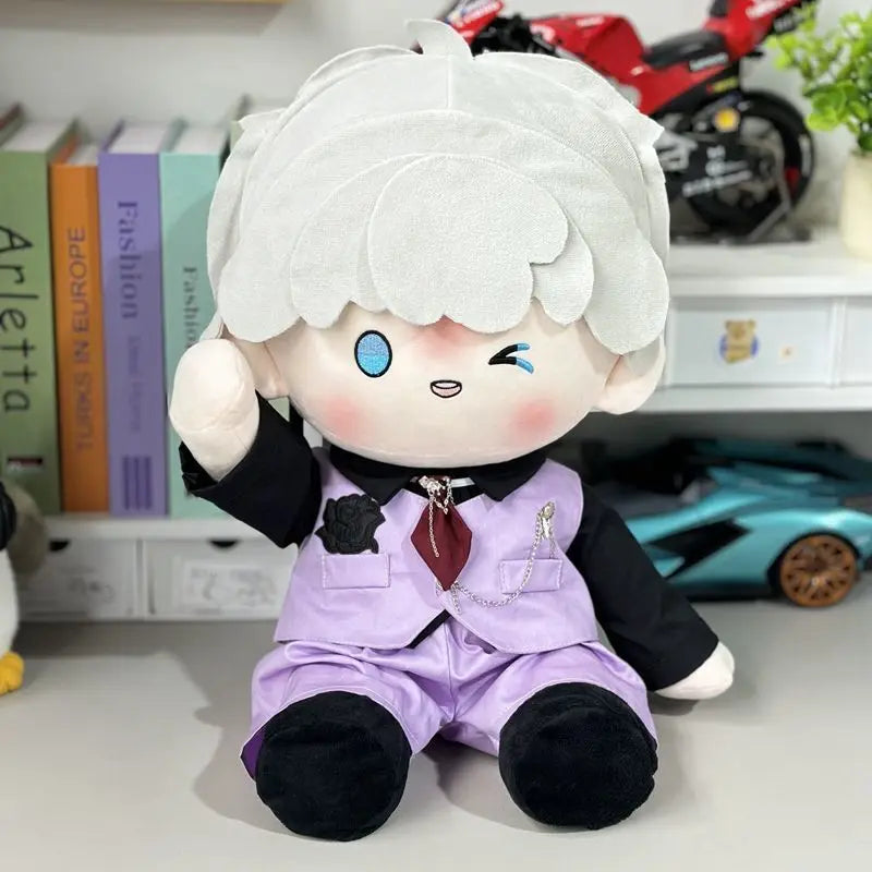 40cm Cotton Sitting Dolls' Clothes Non-attribute Doll Clothes Accessories Cute Jumpsuit Cartoon Dress-up Plush Toy Children Gift