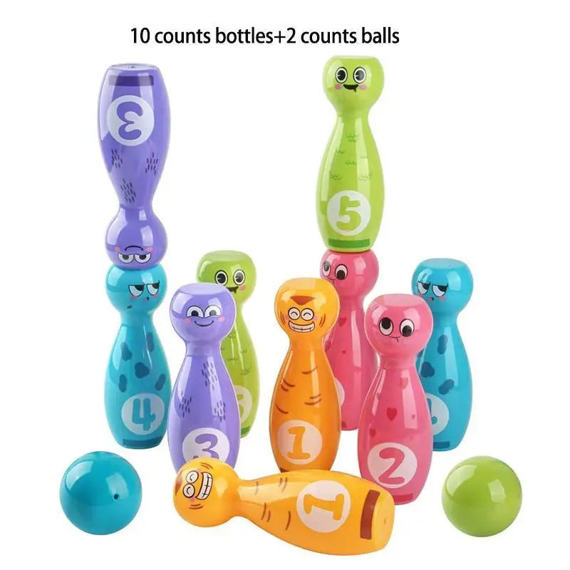 Bowling Children's Ball Games Toys Animal Styles Parent-Child Interaction Educational Toys Indoor And Outdoor Entertainment