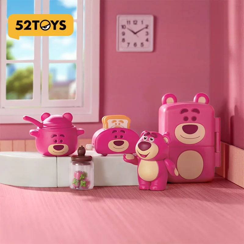 52toys Toy Story Lotso's Room Blind Box Hand-Made Ornaments Collectible Art Toys Decorative Gifts Trendy Room Decor