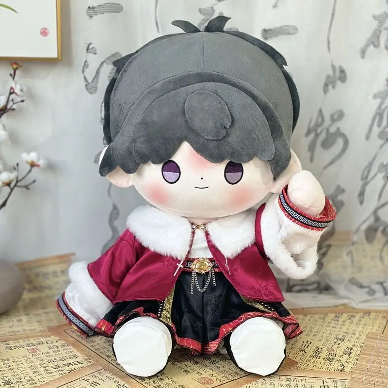 40cm Cotton Sitting Dolls' Clothes Non-attribute Doll Clothes Accessories Cute Jumpsuit Cartoon Dress-up Plush Toy Children Gift