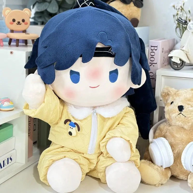 40cm Cotton Sitting Dolls' Clothes Non-attribute Doll Clothes Accessories Cute Jumpsuit Cartoon Dress-up Plush Toy Children Gift