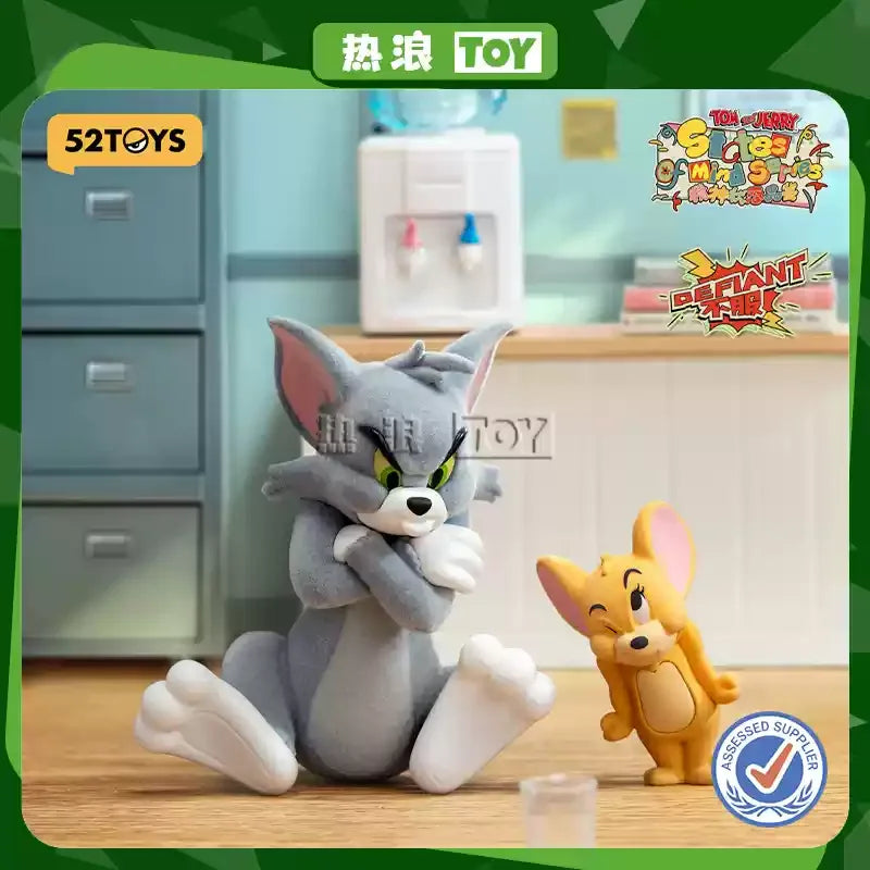 52toys New Product Tom And Jerry Mental State Tasting Blind Box Office Desktop Decoration Model Birthday Gift Children'S Gift