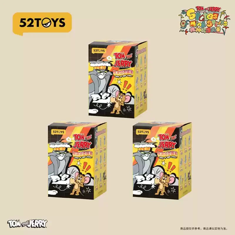 52toys New Product Tom And Jerry Mental State Tasting Blind Box Office Desktop Decoration Model Birthday Gift Children'S Gift