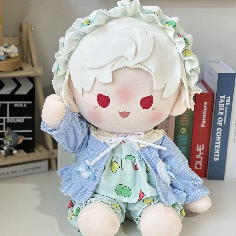 40cm Cotton Sitting Dolls' Clothes Non-attribute Doll Clothes Accessories Cute Jumpsuit Cartoon Dress-up Plush Toy Children Gift
