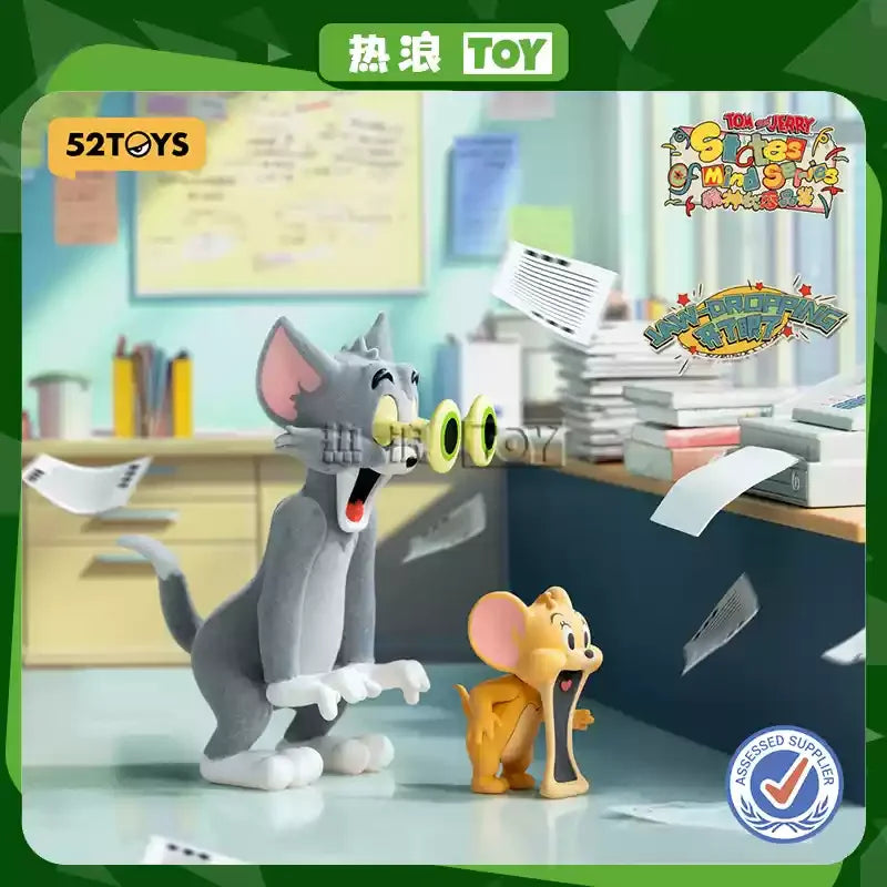 52toys New Product Tom And Jerry Mental State Tasting Blind Box Office Desktop Decoration Model Birthday Gift Children'S Gift