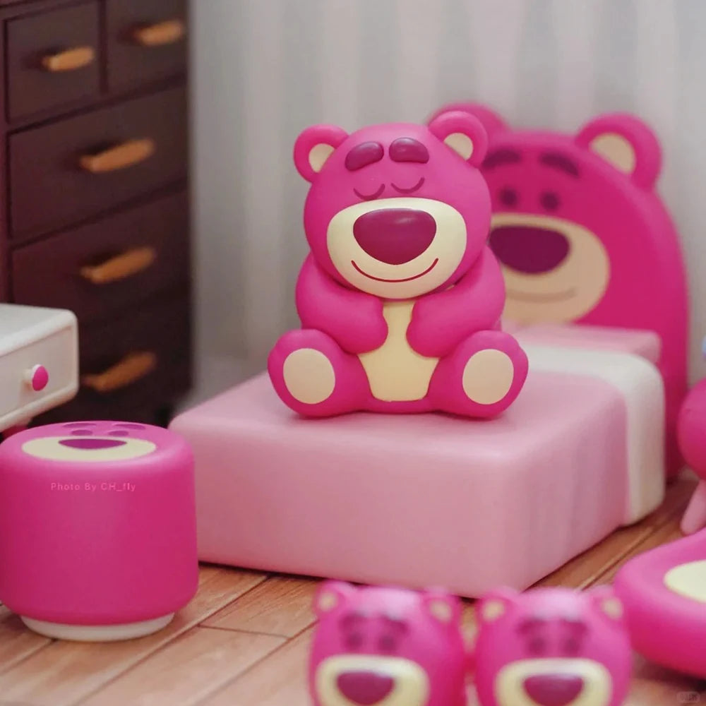 52toys Toy Story Lotso's Room Blind Box Hand-Made Ornaments Collectible Art Toys Decorative Gifts Trendy Room Decor