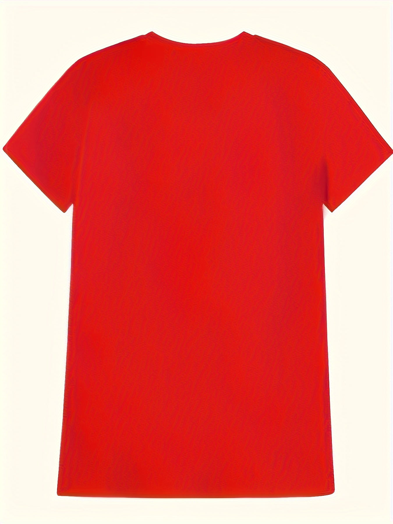 Cat Print T-shirt, Casual Short Sleeve Crew Neck Top For Spring & Summer, Women's Clothing