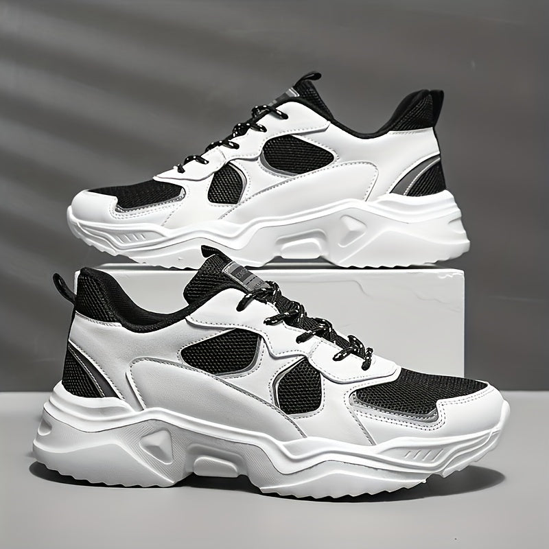 Men's Lightweight Breathable Lace Up Casual Sport Shoes Sneakers