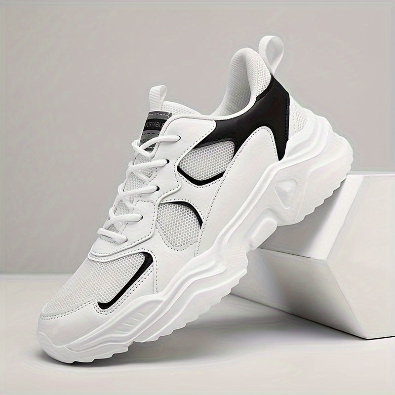 Men's Lightweight Breathable Lace Up Casual Sport Shoes Sneakers