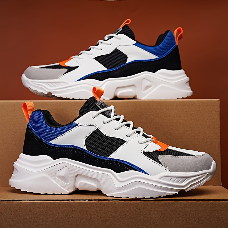 Men's Lightweight Breathable Lace Up Casual Sport Shoes Sneakers